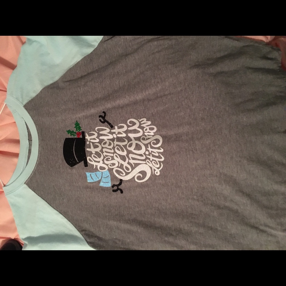 Let it snow boutique shirt
